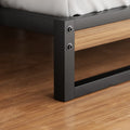 Artiss DANE Metal Bed Frame KING Size Black