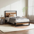 Artiss Single Metal Bed Frame DANE Black