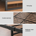 Artiss Queen Bed Frame Metal DANE with Mattress
