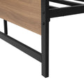 Artiss Metal Bed Frame DOUBLE Black Mattress Platform Base