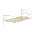 Artiss Single Metal Bed Frame Grey GROA