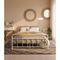 Artiss LEO Metal Bed Frame DOUBLE White