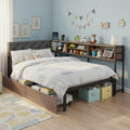 Artiss Single Bed Frame Metal Storage 2 Drawers Charging Station