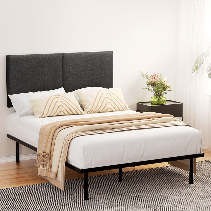 Artiss DOUBLE Bed Frame Metal Platform Base Slat