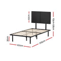 Artiss Metal Bed Frame KING SINGLE Size