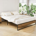 Artiss OSLO QUEEN Metal Bed Frame Base Platform Bedroom