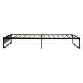 Artiss Metal Bed Frame Single OSLO Black Base Platform