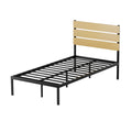Artiss KING SINGLE Metal Bed Frame Platform Mattress Foundation