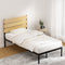 Artiss KING SINGLE Metal Bed Frame Platform Mattress Foundation