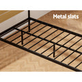 Artiss KING SINGLE Metal Bed Frame Platform Mattress Foundation