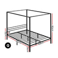 Artiss QUEEN Metal Bed Frame POCHY