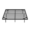Artiss Double Bed Frame Metal LED Lights 300KG Capacity