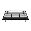 Artiss KING Bed Frame Metal Floating LED Lights 300KG
