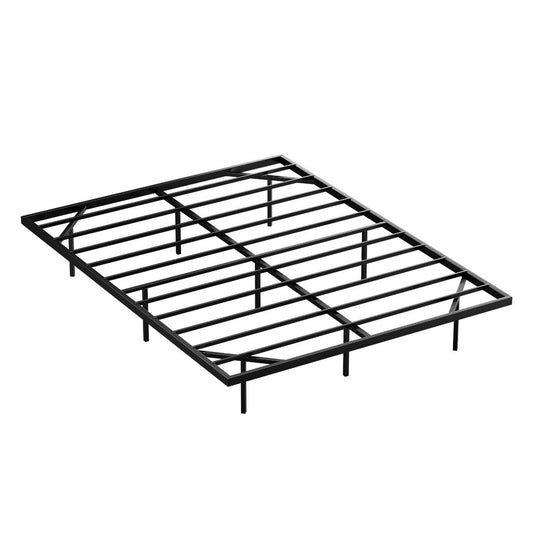Artiss QUEEN Bed Frame,Floating Metal Bed Frame with Smart LED Lights - Sturdy Metal Platform Bed Base, Silent Design, Tool-Free Assembly, 300KG Capacity for Home/Hotel/Master Bedroom?