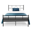 Artiss KING SINGLE Metal Bed Frame SOL
