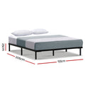Artiss QUEEN Bed Frame Metal TED