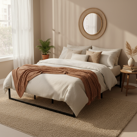 Artiss TINO KING Metal Bed Frame