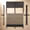 Artiss Double LED Metal Bed Frame with Charging Station