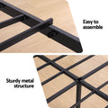 Artiss Double Bed Frame with USB Charging Station WAVE