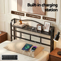 Artiss Single Bed Frame with Charging Station WAVE