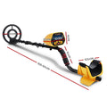 Metal Detector 180mm Deep Waterproof Gold Digger Treasure Hunt Yellow