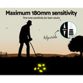 Metal Detector 180mm Deep Waterproof Gold Digger Treasure Hunt Yellow