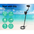 Metal Detector 220mm Deep Waterproof Gold Digger Treasure Hunt