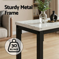 Artiss Console Table Marble Effect White Entryway Hallway Desk