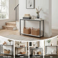 Artiss Console Table Marble Effect White Entryway Hallway Desk