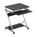 Artiss Computer Desk 60cm Keyboard Tray Shelf Black