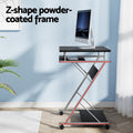 Artiss Computer Desk 60cm Keyboard Tray Shelf Black