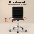 Artiss Computer Desk Office Chair Set Black Keyboard Shelf