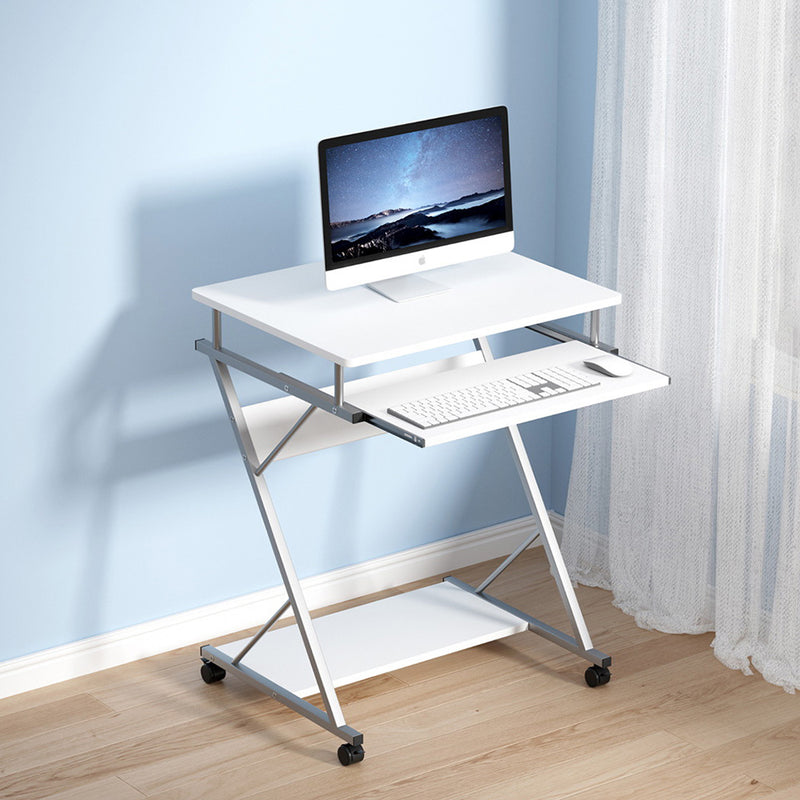 Artiss Computer Desk Keyboard Tray 60cm White