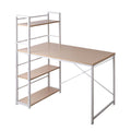 Artiss Computer Desk 120CM Oak with Shelf