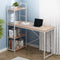 Artiss Computer Desk 120CM Oak with Shelf