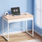 Artiss Computer Desk 100cm Drawer Storage Oak