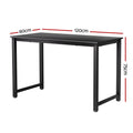 Artiss Computer Desk 120CM Black Home Office Study Table