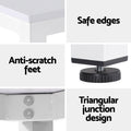 Artiss Computer Desk 120CM White Home Office Study Table