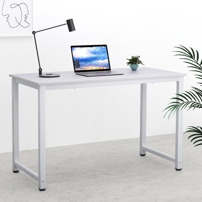 Artiss Computer Desk 120CM White Home Office Study Table