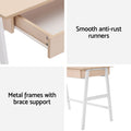 Artiss 100cm Computer Desk Drawer Cabinet Oak