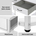 Artiss Computer Desk 120cm White Drawer Shelves Study Table