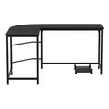 Artiss L-Shape Computer Desk 147CM CPU Stand Black