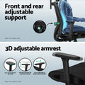 Artiss L-Shape Corner Computer Desk Ergonomic Office Chair Mesh