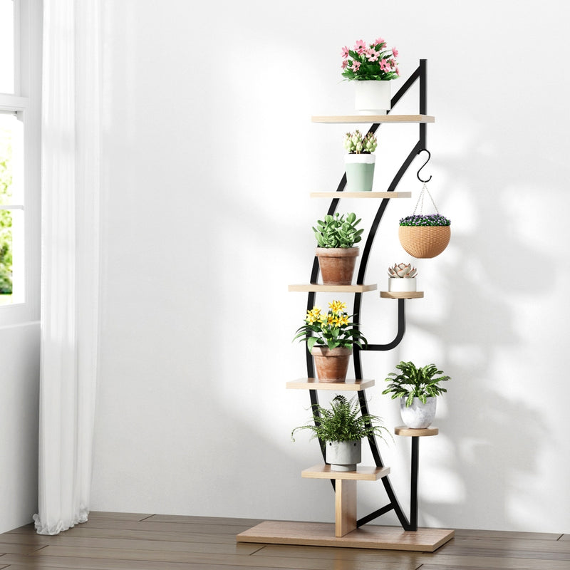 Artiss Plant Stand 6 Tier Ladder Corner Shelf Display