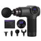 Everfit Massage Gun 8 Speed 4 Heads Muscle Massager Black