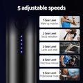 Everfit Massage Gun 4 Heads U-shaped Extended Handle Percussion