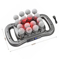 Everfit Deep Tissue Massager 16 Heads with 20 Intensities Deep Percussion Massage Gun Rechargeable