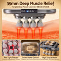 Everfit Deep Tissue Massager 16 Heads with 20 Intensities Deep Percussion Massage Gun Rechargeable