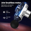 Everfit Massage Gun 30 Speed 6 Heads Muscle Massager Rechargeable