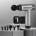 Everfit Massage Gun 30 Speed 6 Heads Muscle Massager Black
